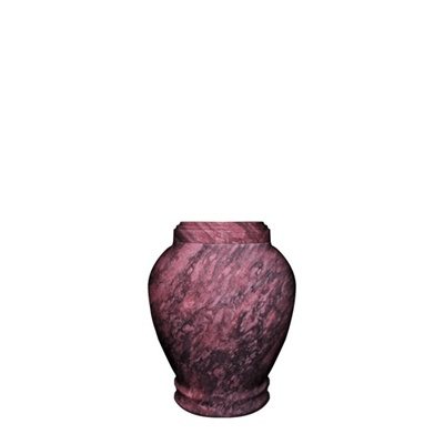 Embrace Purple Marble Keepsake Urn